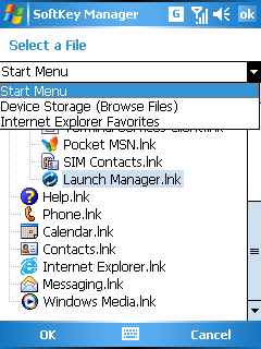 SoftKey Manager ScreenShot Displaying Open Dialog